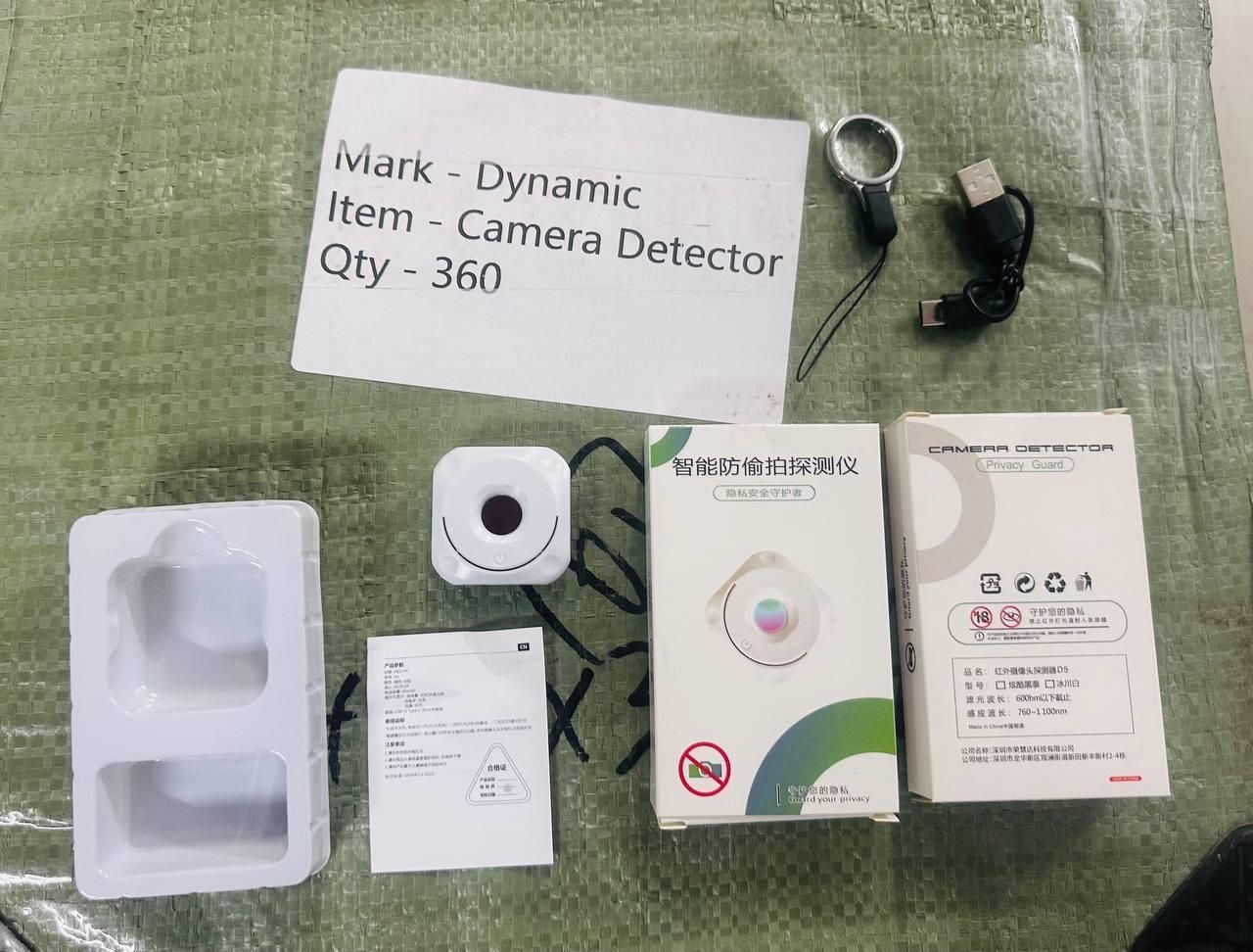 Mini Camera Detector – Portable Anti-Spy Device for Hidden Camera Detection