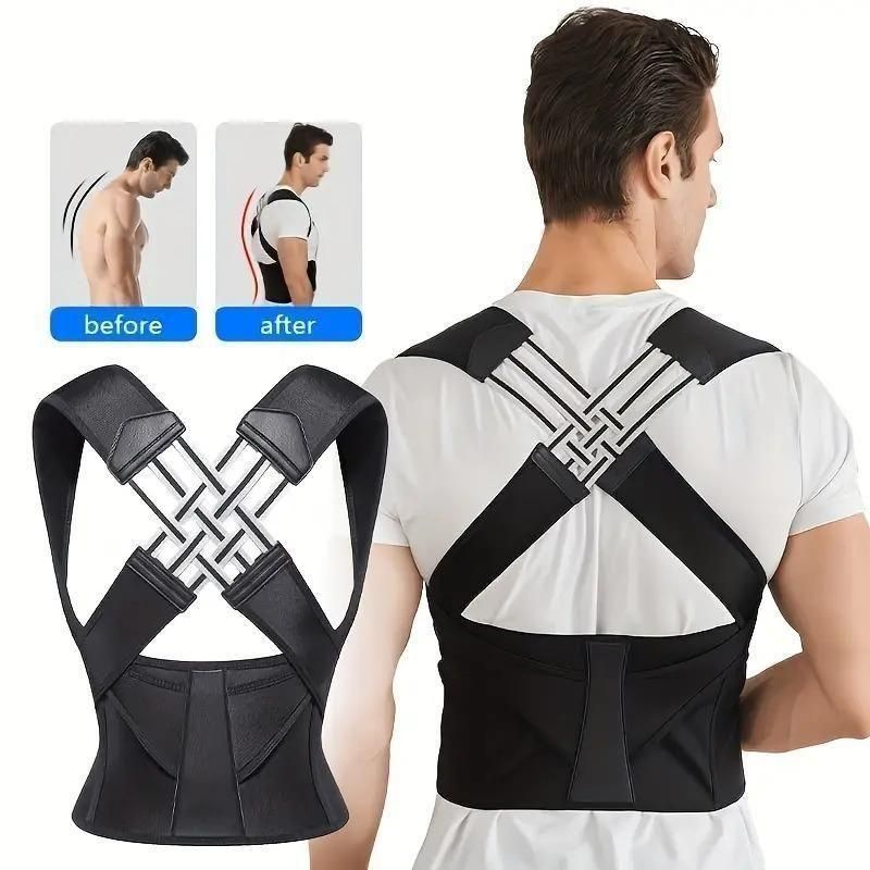 Adjustable Back Posture Corrector Belt for Men & Women – Pain Relief for Slouching & Spine Support