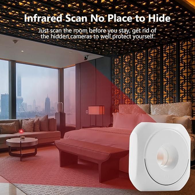 Mini Camera Detector – Portable Anti-Spy Device for Hidden Camera Detection