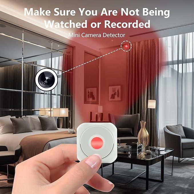 Mini Camera Detector – Portable Anti-Spy Device for Hidden Camera Detection