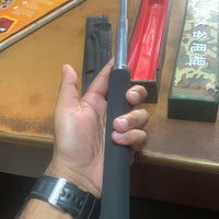 Heavy-Duty Self Defence Tactical Rod – Extendable Steel Stick with Sponge Grip for Safety and Outdoor Use
