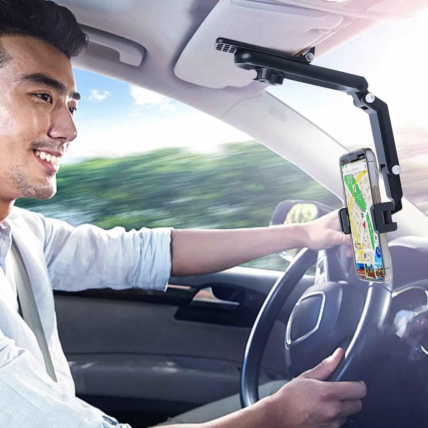 Adjustable Mobile Phone Holder – Universal Stand for Table, Kitchen, Car, and Camera Use