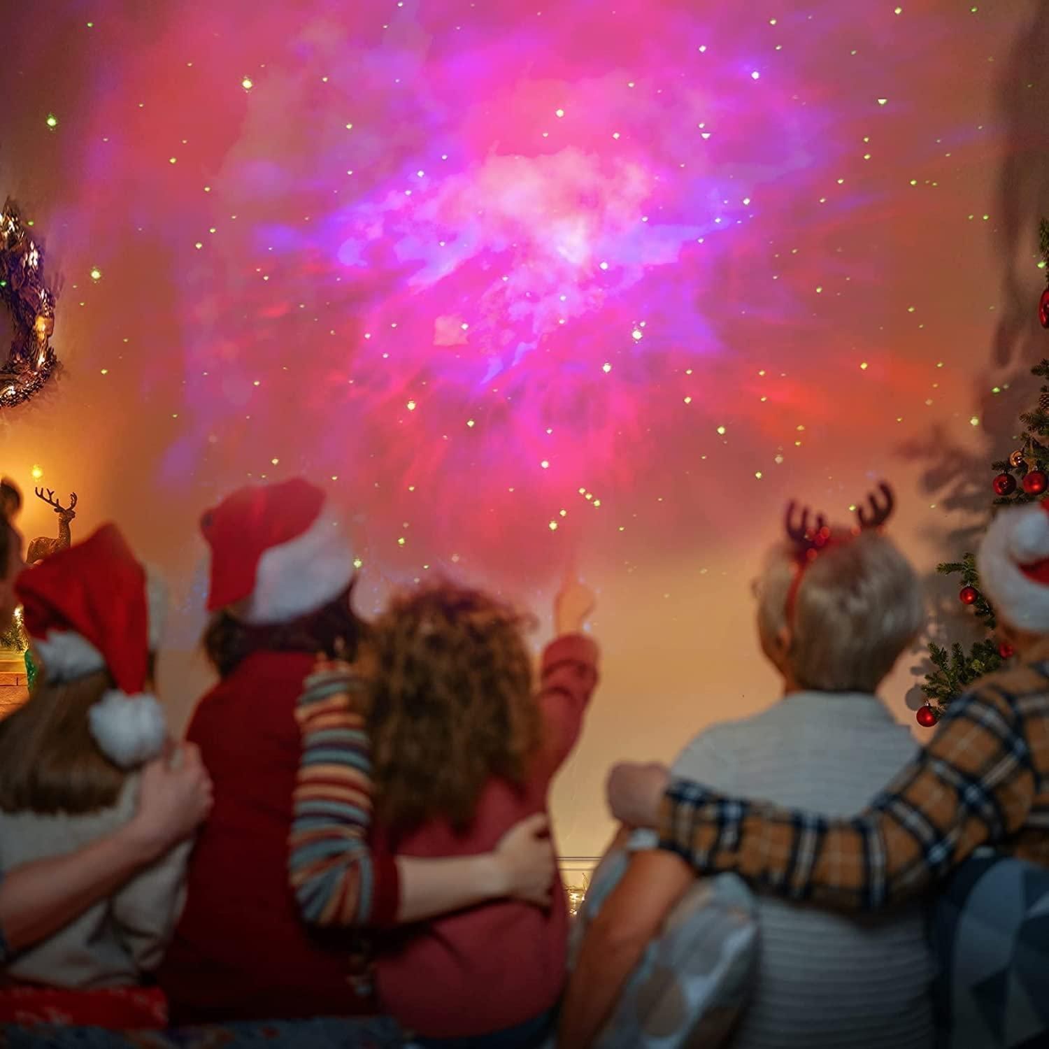 Astronaut Galaxy Projector with 360° Rotating Head and Remote Control – Star Night Light for Bedroom and Decor